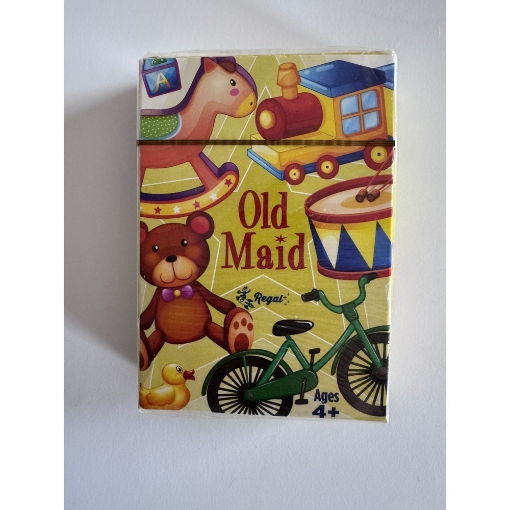 Old Maid Card Game Regal Cards, Family Fun, Travel Friendly, Sealed New